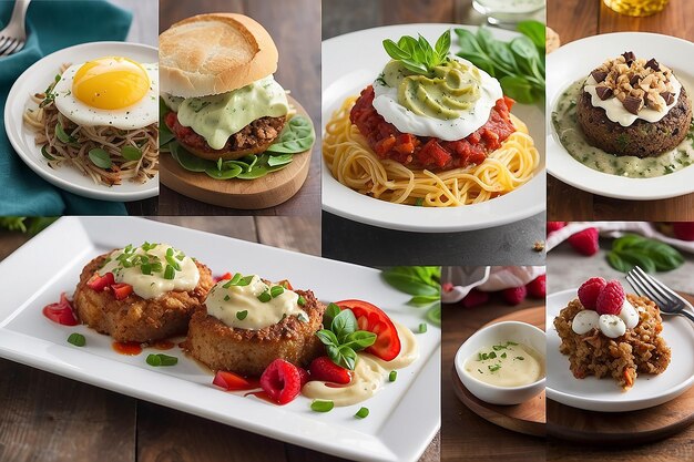 Przygotowane dania w zestawie